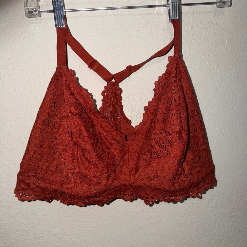 Auden Rust Lace Bralette